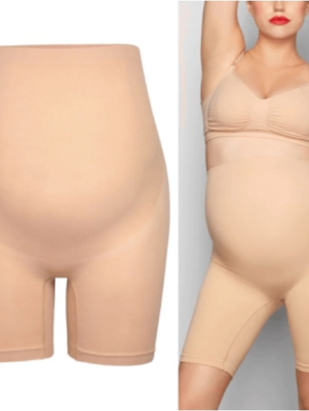 Skims Maternity Sculpting Short mid-thigh